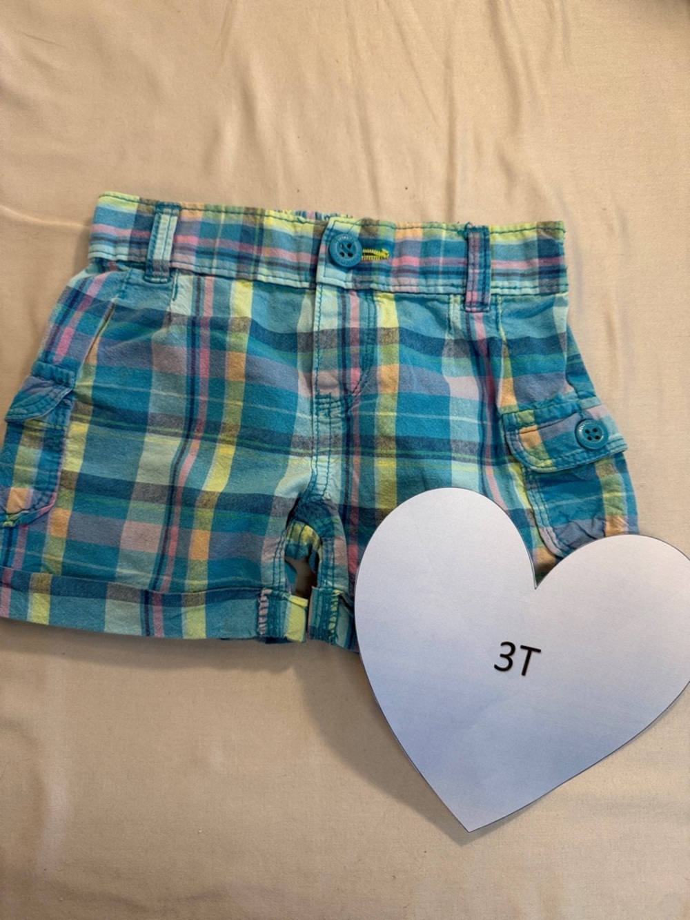 OshKosh B'gosh Blue and Yellow Summer Shorts